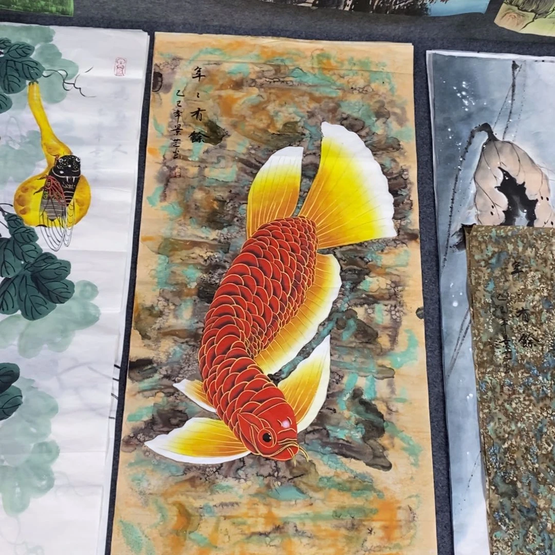 国画100✖️50画工笔画画画画画