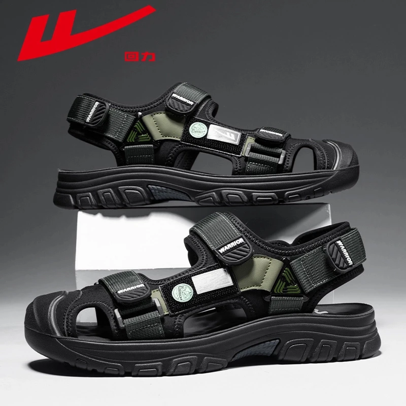 回力凉鞋男款2025秋季爆款户外镂空防滑休闲鞋男士百搭休闲沙滩鞋