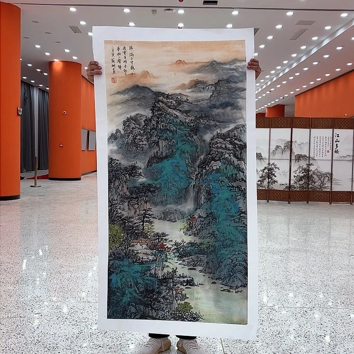 国画苏珊老师非卖品原作