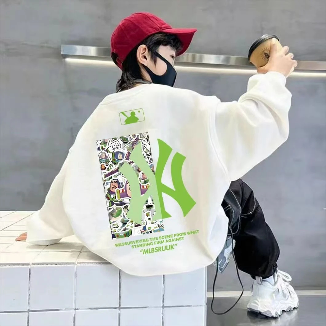 【卡通YY】亲子装圆领潮流卫衣儿童洋气休闲