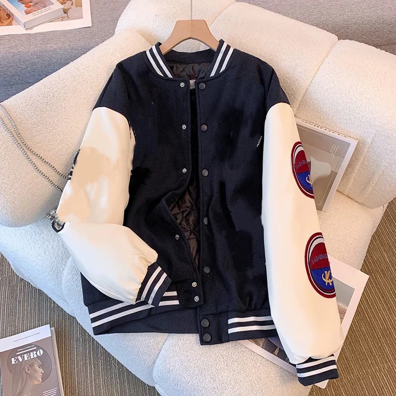 （直播专享）阿增的棒球服福利薄棉洋气潮流设计感美式宽松