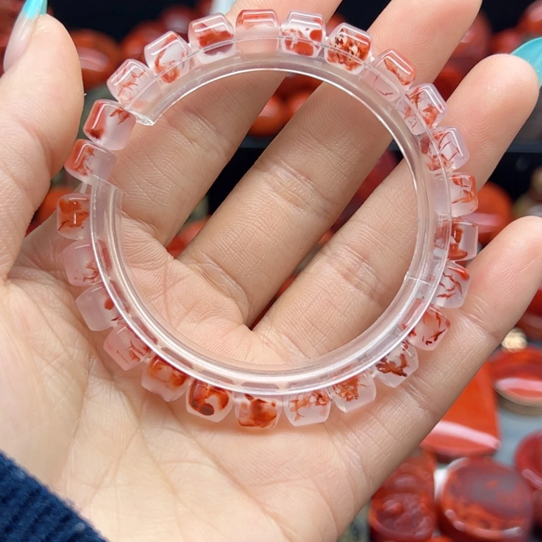 南红玛瑙配饰未镶嵌7mm