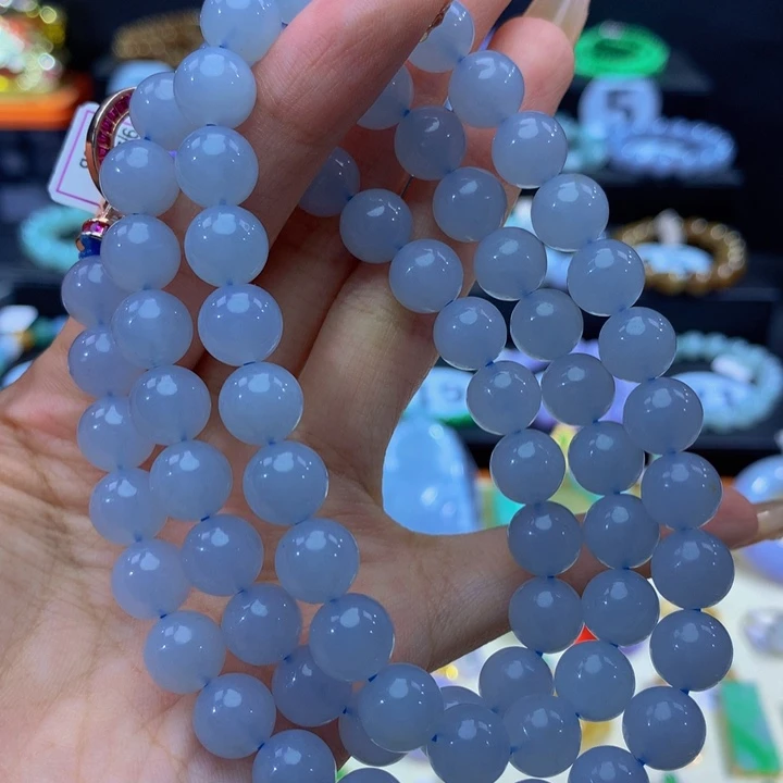 翡翠未镶嵌手链翡翠9