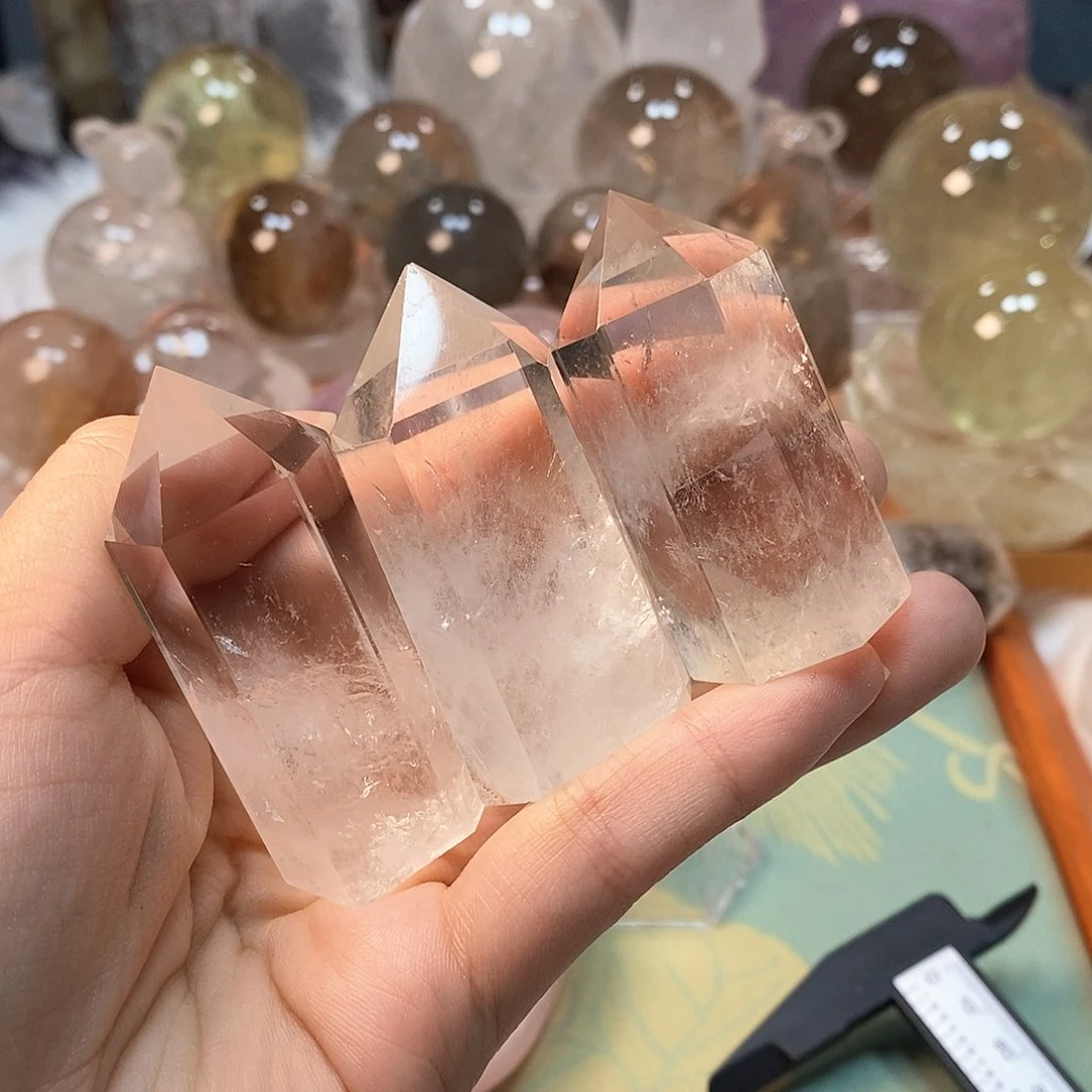 水晶珠宝半成品未镶嵌多样性一件060