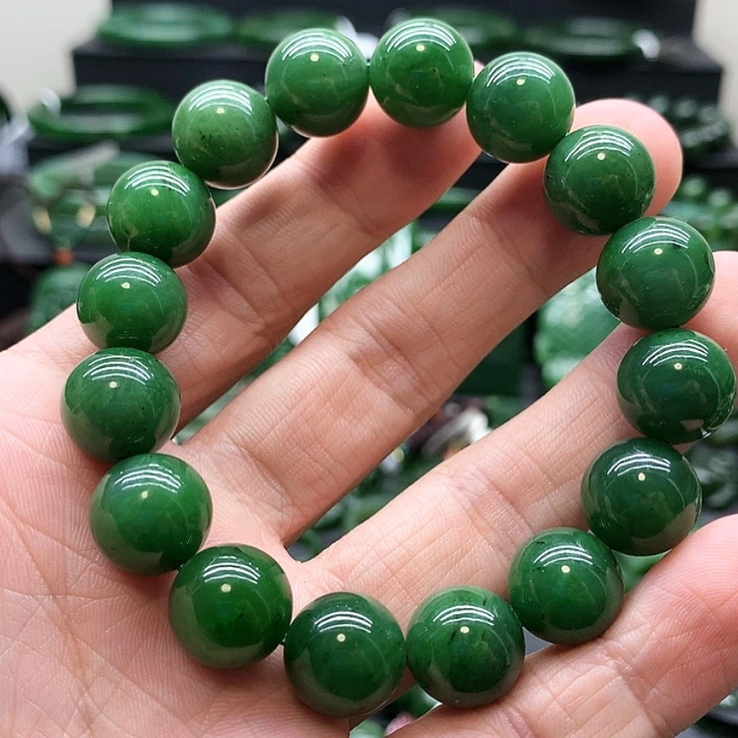 【闪购商品】和田玉（碧玉）手链未镶嵌