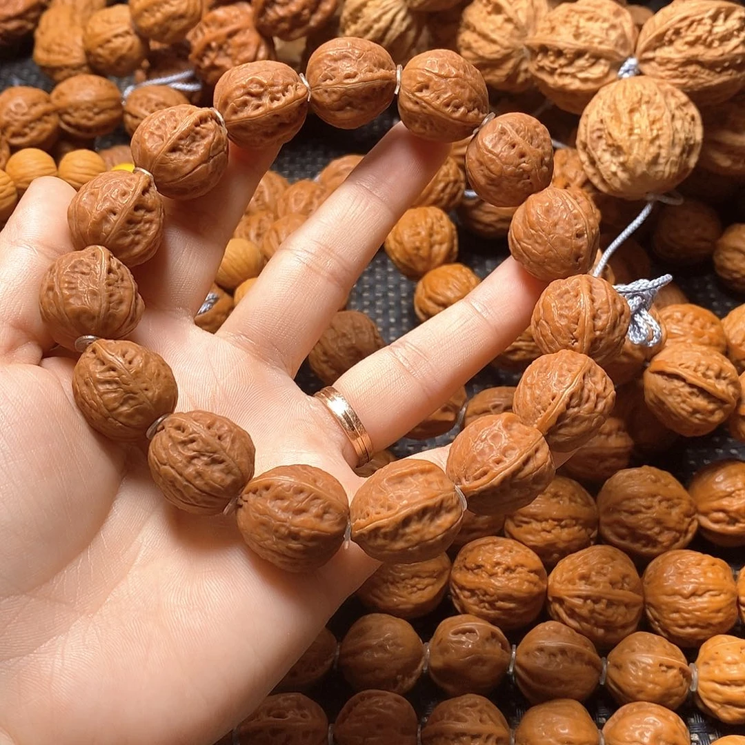 文玩核桃手串小金蟾