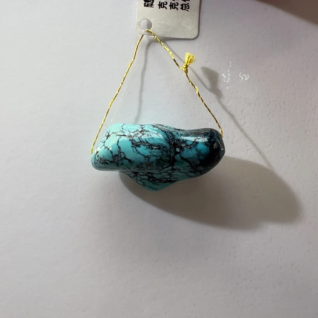 绿松石未镶嵌挂件