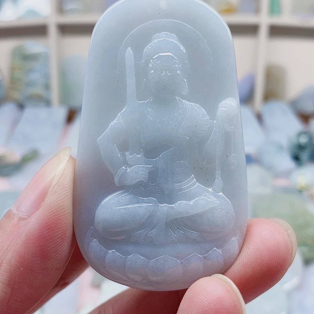 颈饰未镶嵌翡翠天然