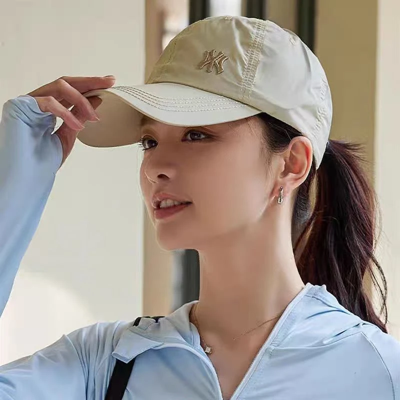 夏季速干高品质棒球帽男女户外运动鸭舌帽休闲百搭透气帽子时尚