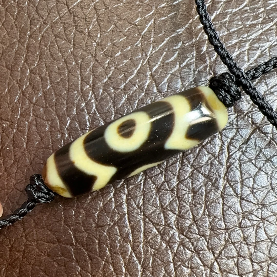 【格古小师傅】35mm纯手工三眼玛瑙孤品放漏