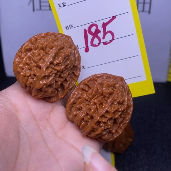 把件文玩核桃185/38四座楼