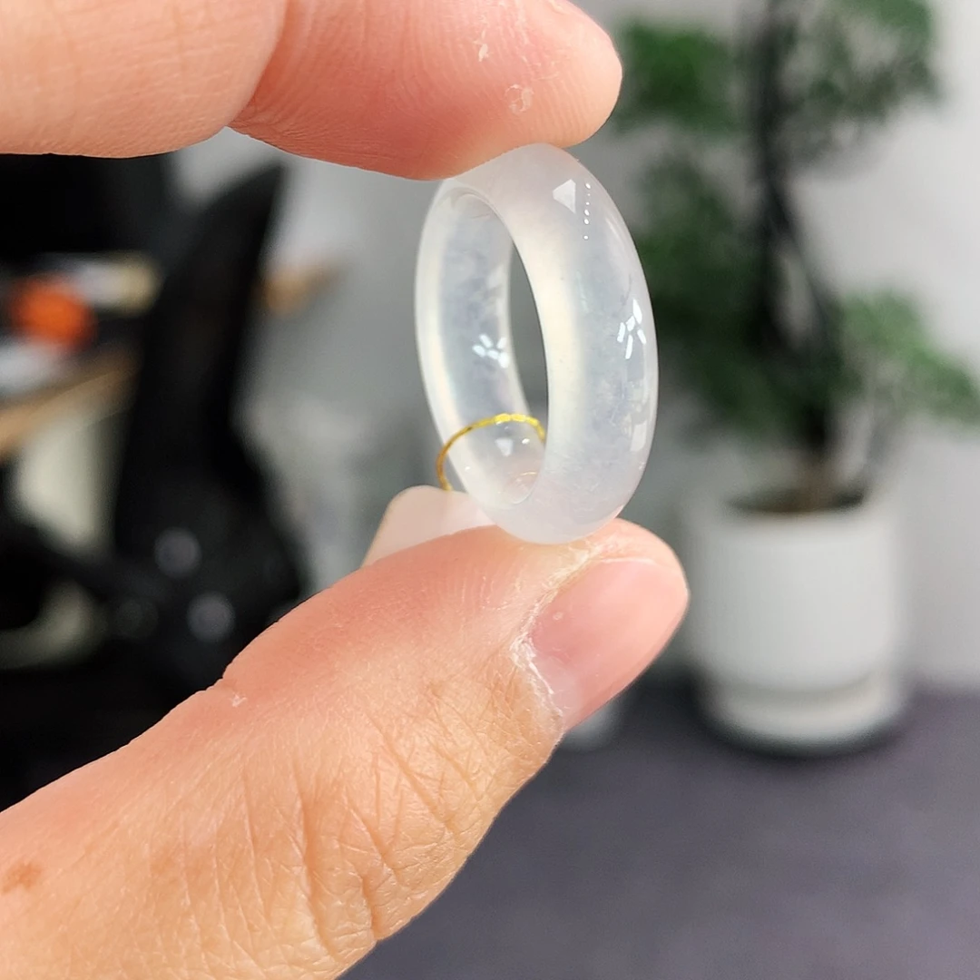 翡翠未镶嵌戒指9-10号