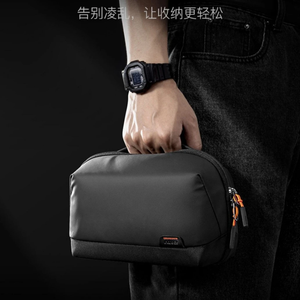 25新款数码收纳包数据线火山收纳包随行包斜挎包充电宝旅行便携包