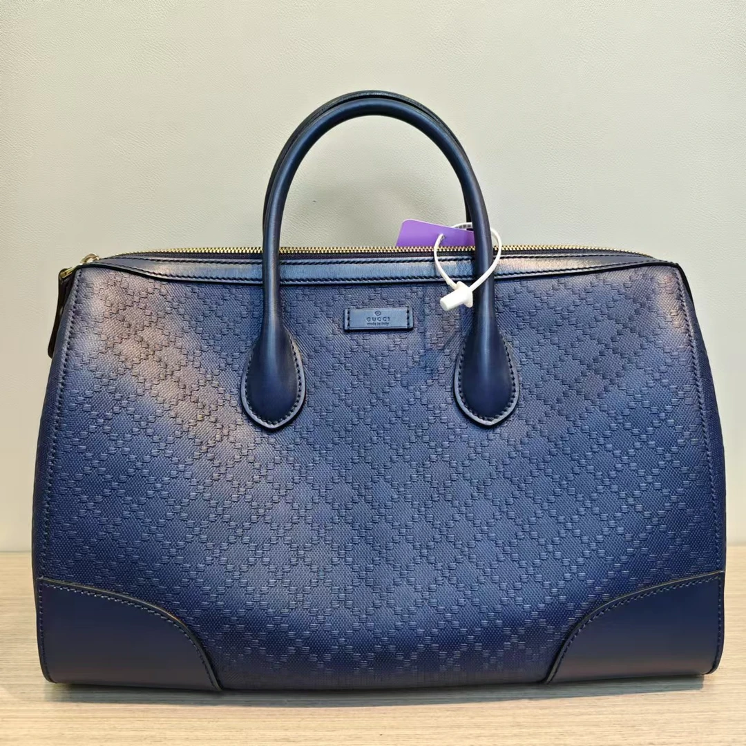 95新 GUCCI/古驰 Gucci/古驰 蓝色手提包