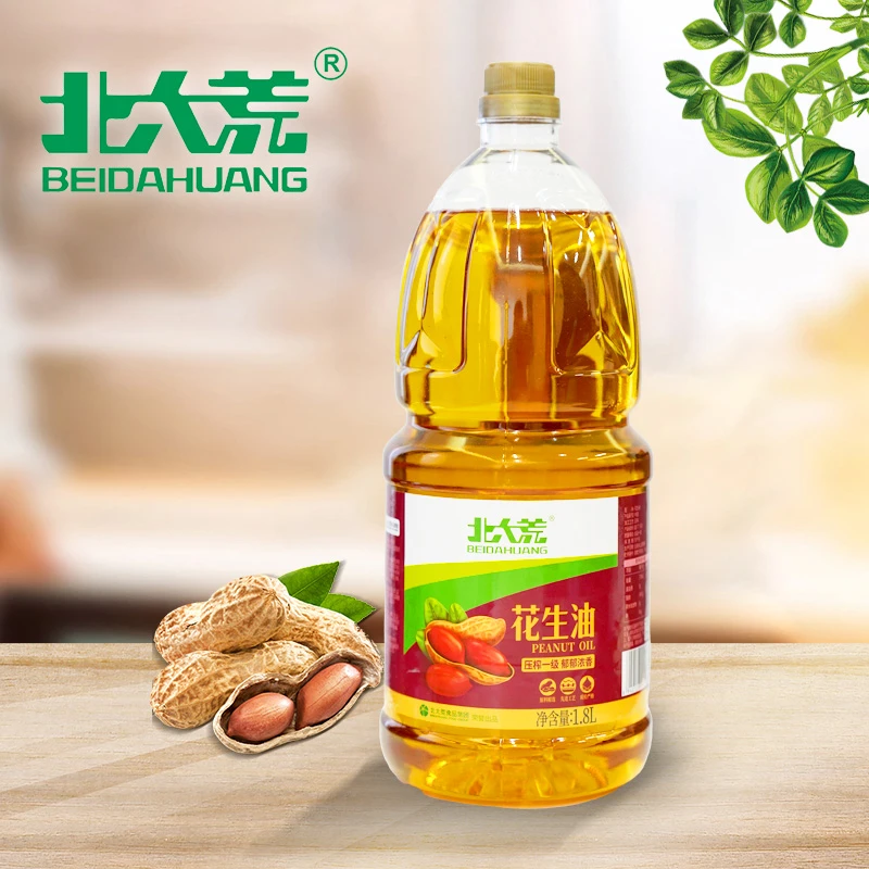 粉丝专享 北大荒压榨一级花生油1.8L