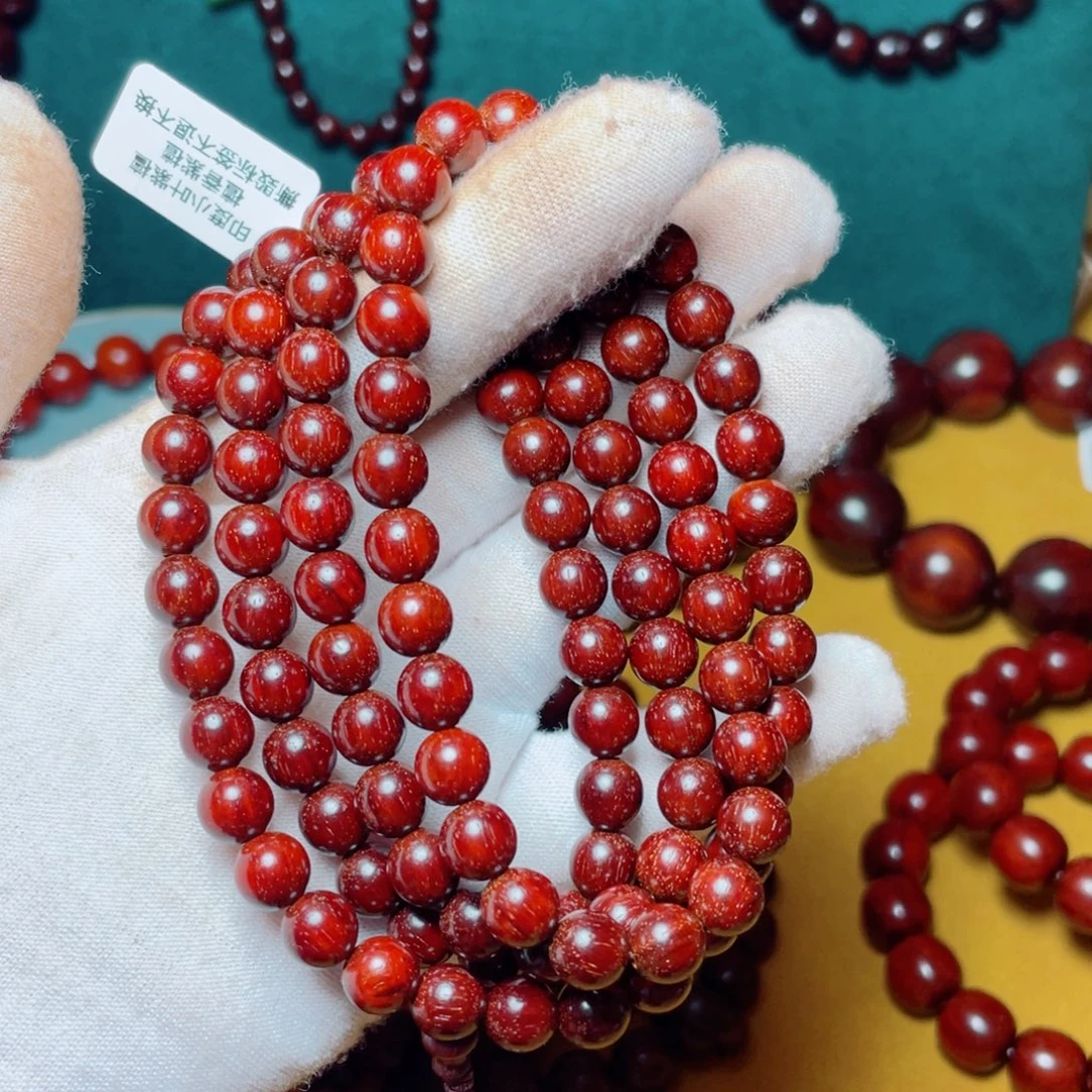 劉***劉小叶紫檀手串/手链原汁原味0.8