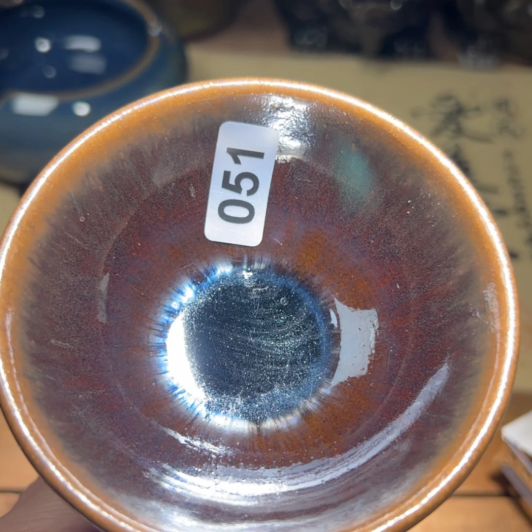 茶盏枫**秋全手工原矿原釉建盏