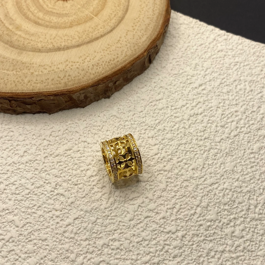 【金喜圆】足金999 5G精工十字路路通吊坠/带证书钢印