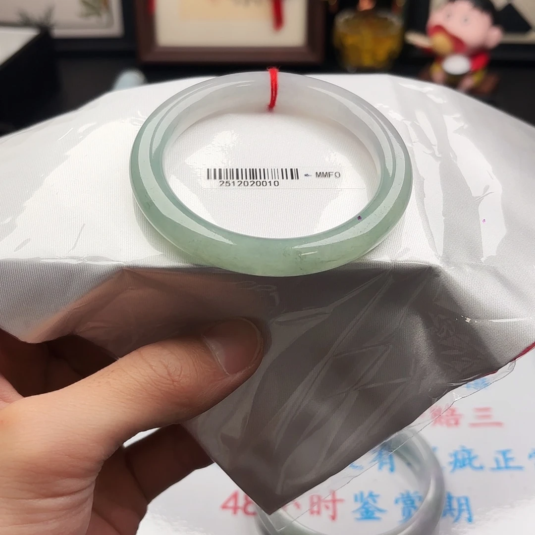 翡翠未镶嵌手镯5759 78