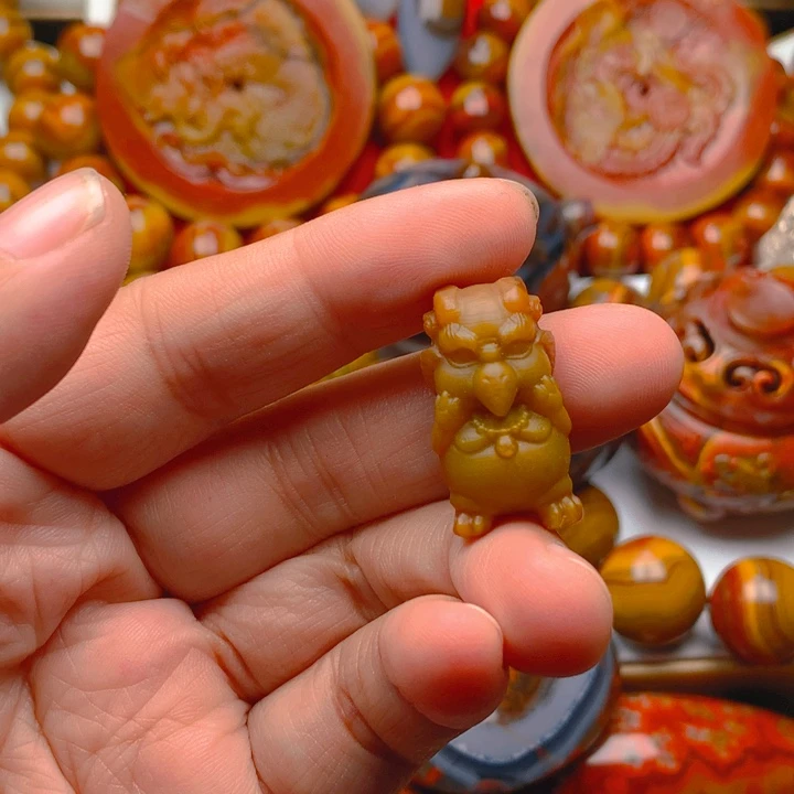 玛瑙/玉髓未镶嵌项链