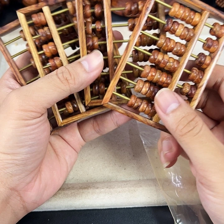 黄花梨/降香黄檀手串/手链算盘微瑕介意不拍