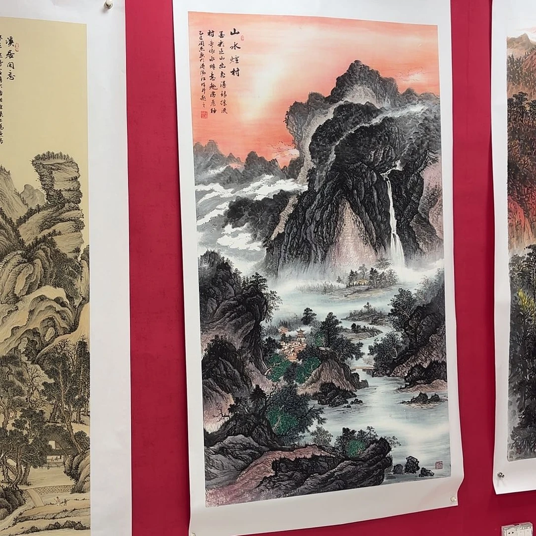 国画国画作品纯手绘