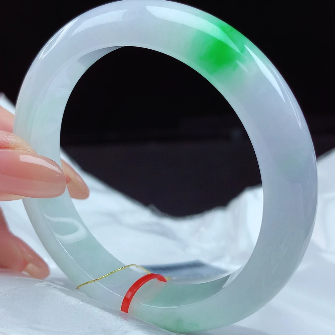 未镶嵌手镯翡翠55圈4797