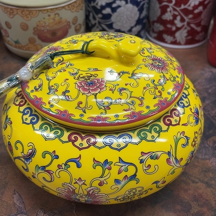 陶瓷罐茶叶罐储物罐密封罐