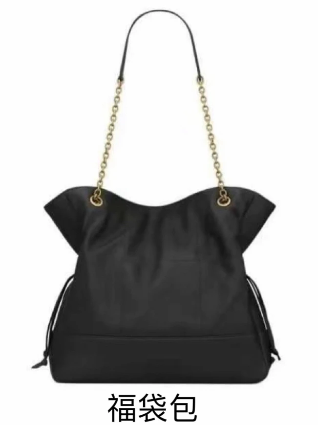【Y808】奢品包包单肩斜挎托特包女士大容量慵懒风链条高级感垃圾袋