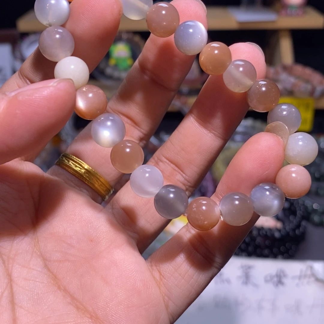 手串未镶嵌水晶19 彩月光9