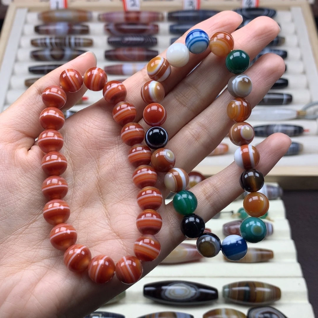 玛瑙/玉髓手链未镶嵌鸿*