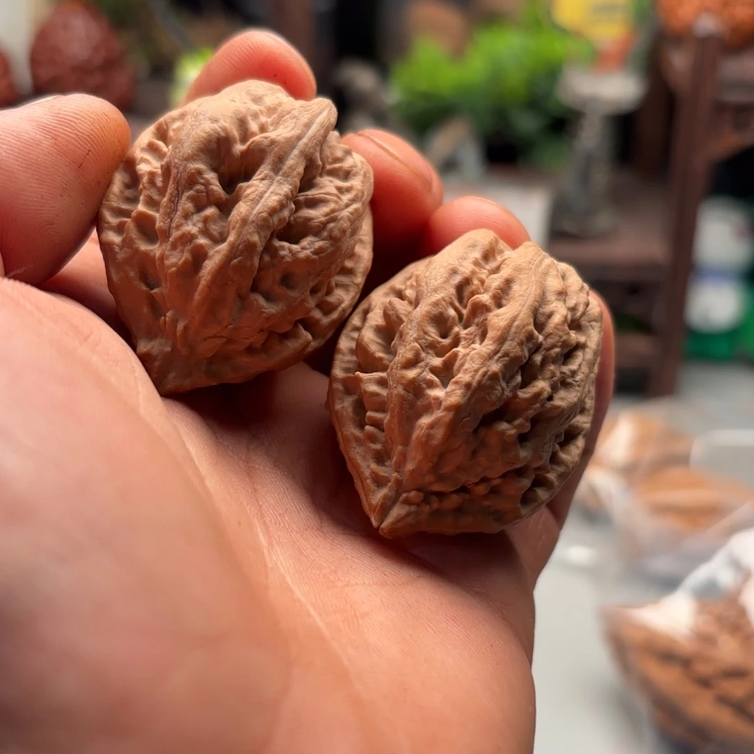 把件文玩核桃小楸百核25