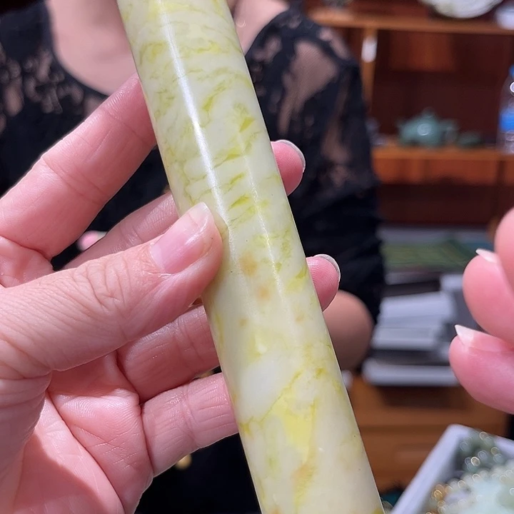 未镶嵌岫玉毛衣链