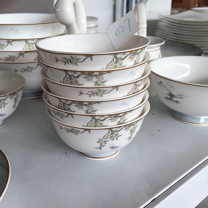 碗027号，江南水乡碗6个包邮