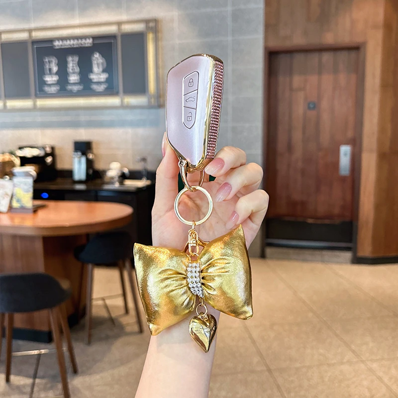 新款车扣汽车专用2024年情侣款大众女高尔夫揽车钥匙套保护套