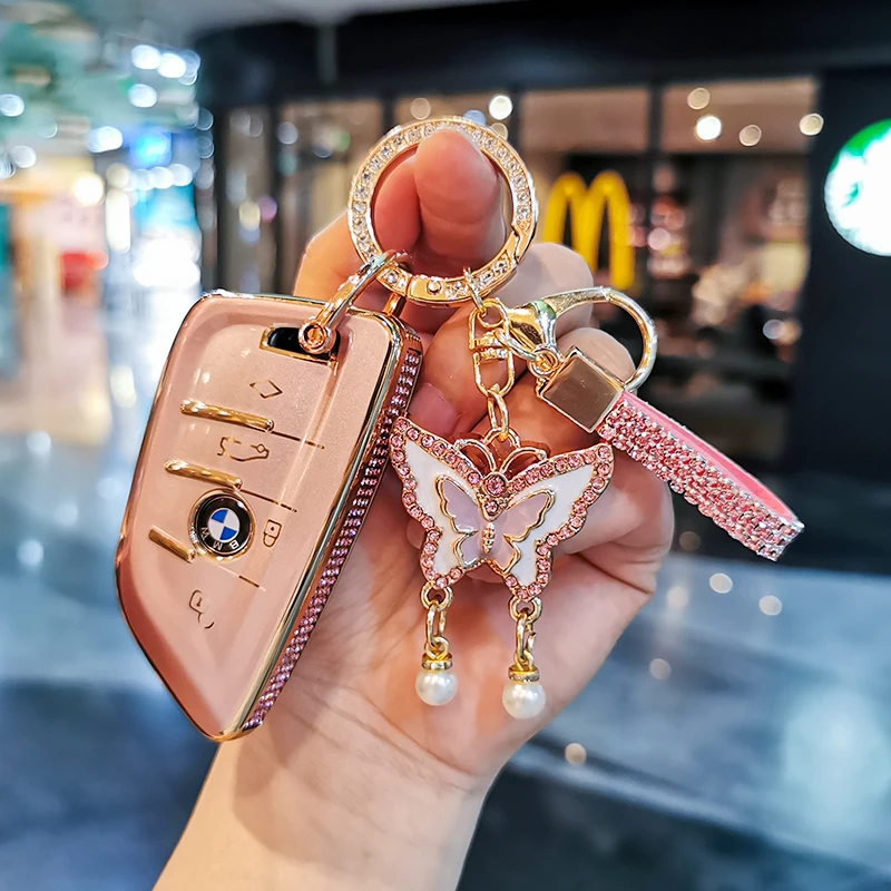 宝马x3钥匙套x5x1x4x6x7刀锋三系325 320li五系530壳1系ix3汽车扣