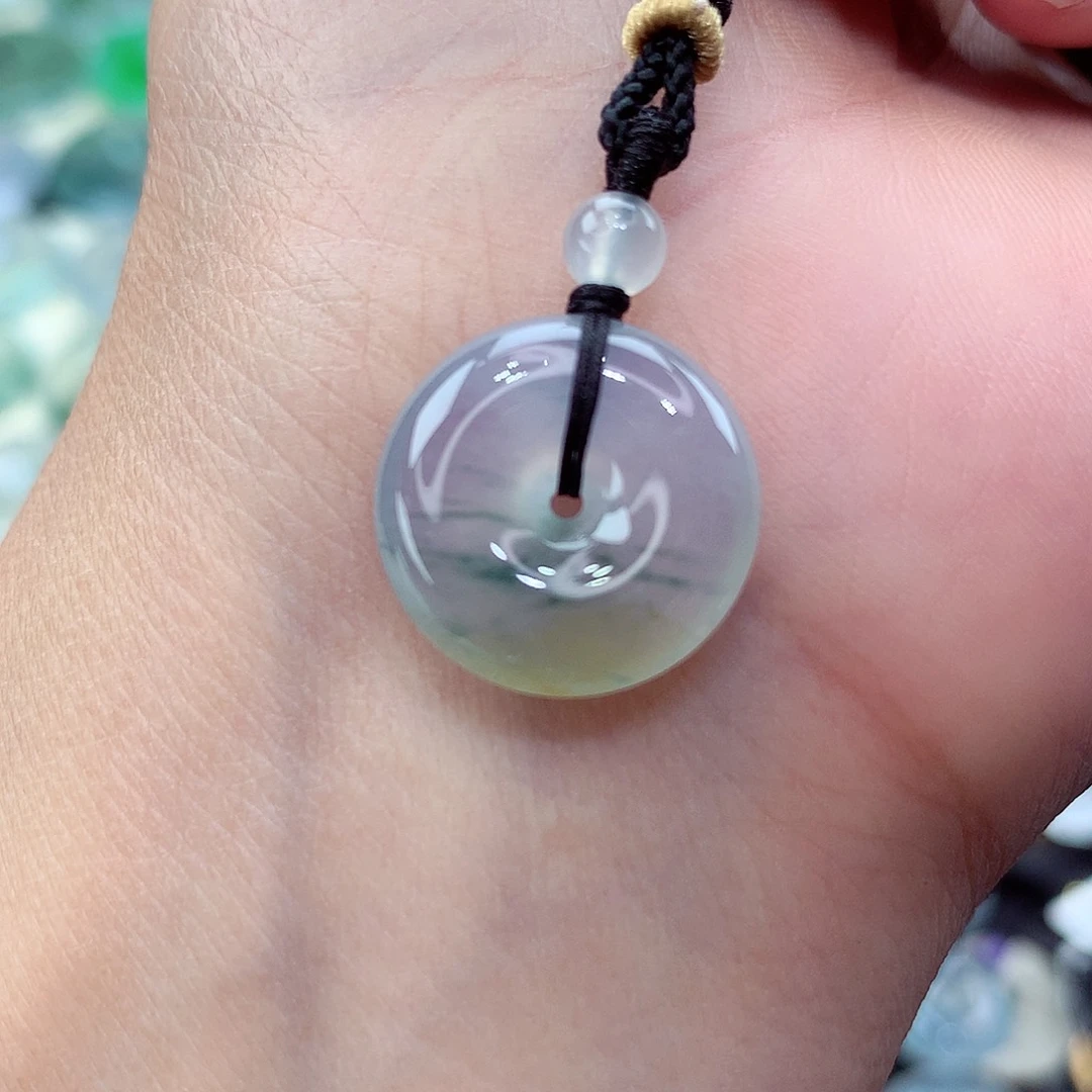 颈饰未镶嵌翡翠编号5尺寸16.8-5.3