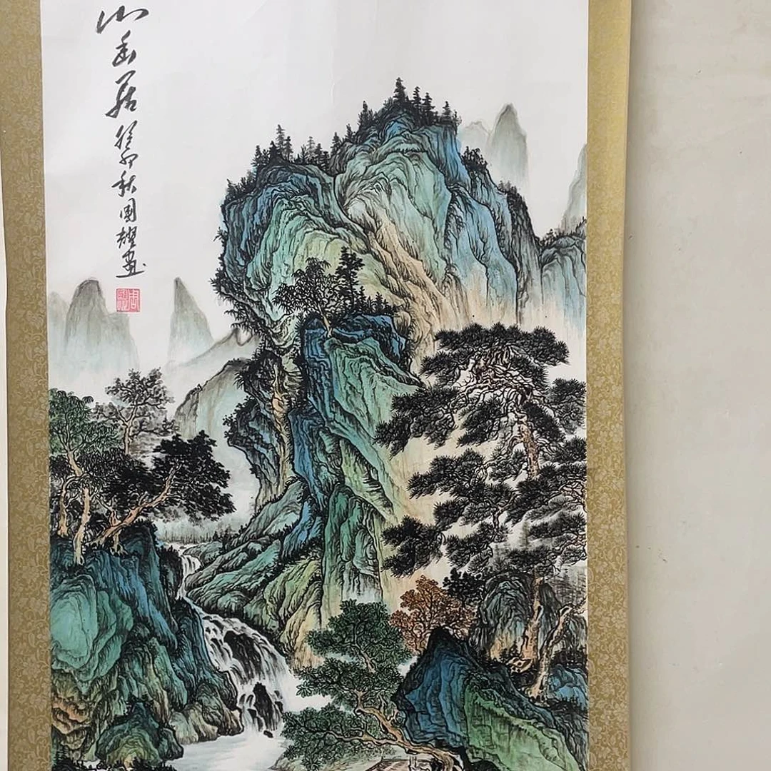 国画老师手笔手绘作品y