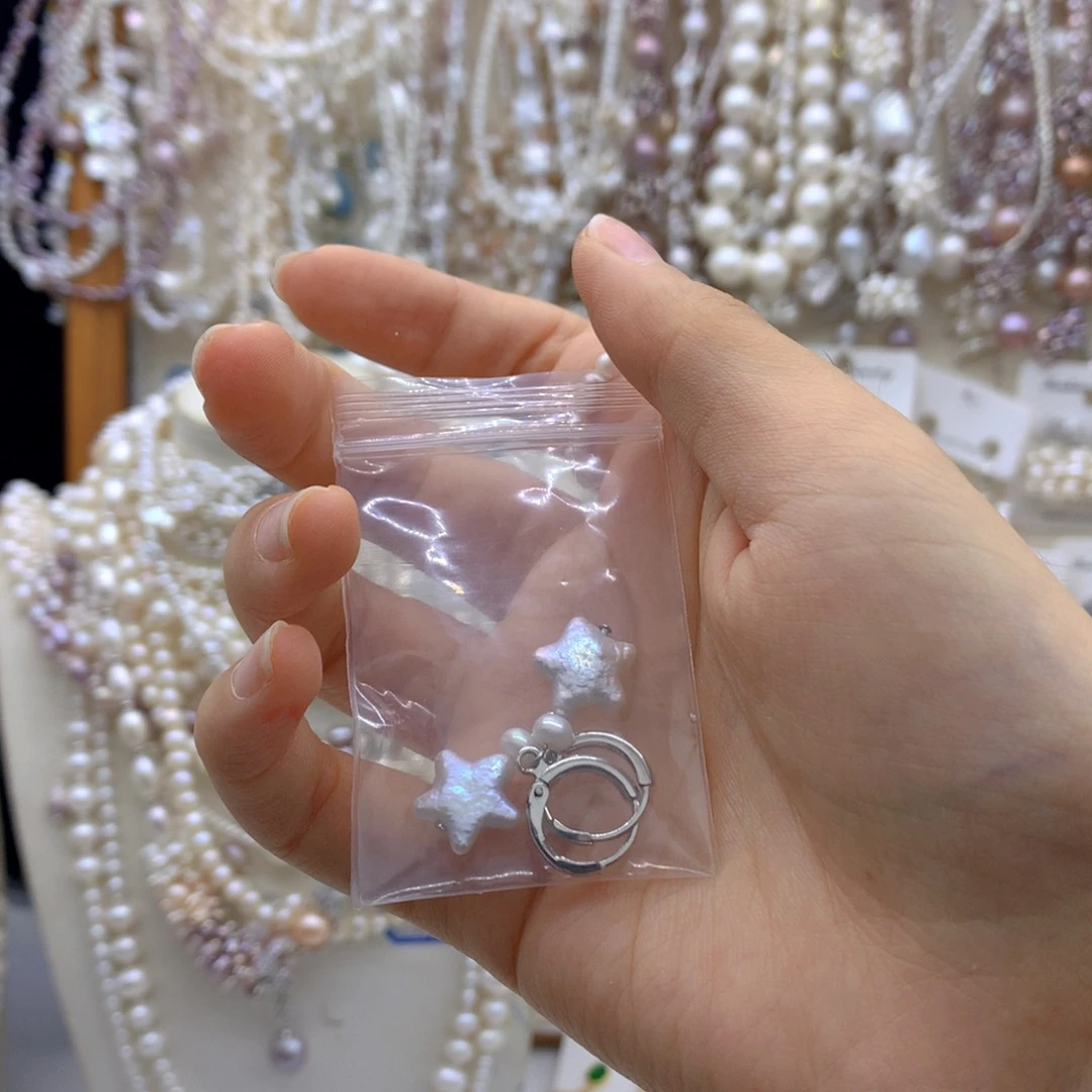ᵕ***°合金淡水珍珠项链耳饰