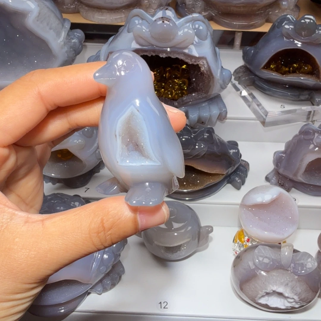 玛瑙/玉髓未镶嵌把件