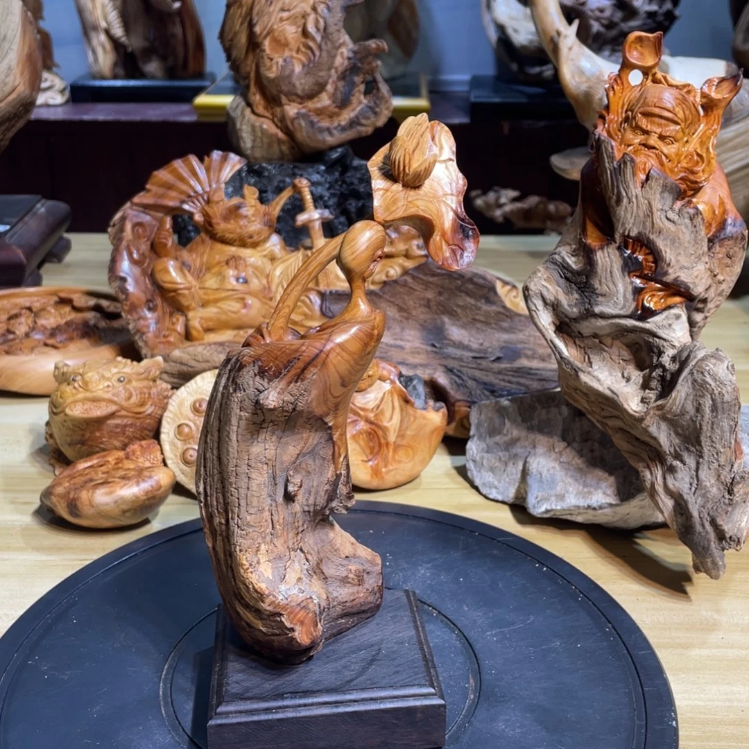 柏木太行崖柏工艺品