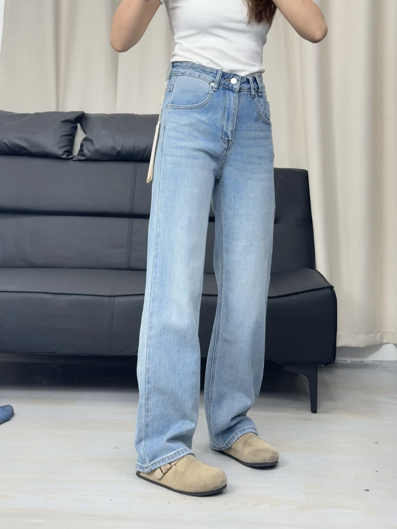 HXX【323】花86春款裤王粉标微弹窄版直筒长裤~