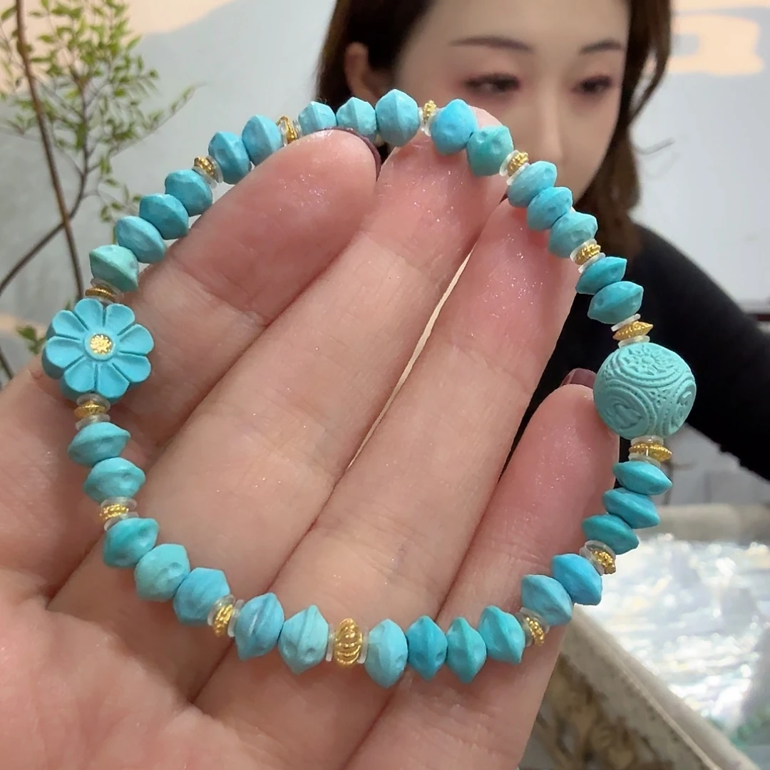 绿松石未镶嵌珠宝奇石