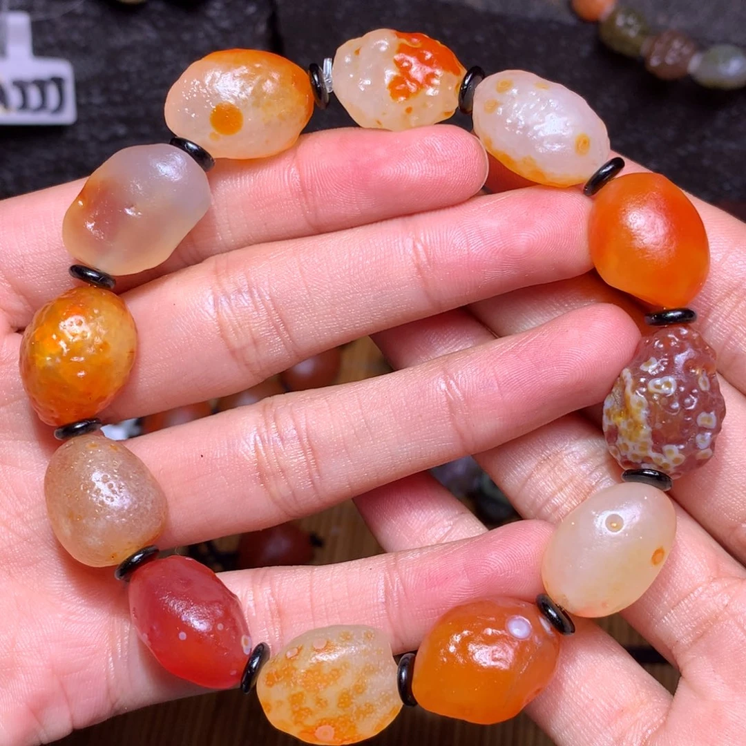 未镶嵌玛瑙/玉髓珠宝半成品