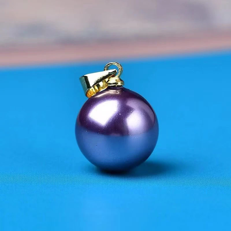 项链  紫色项链HH12MM单吊坠一颗08111