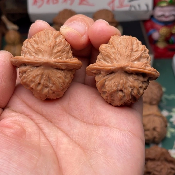 【闪购商品】把件文玩核桃37全品瓷娃娃