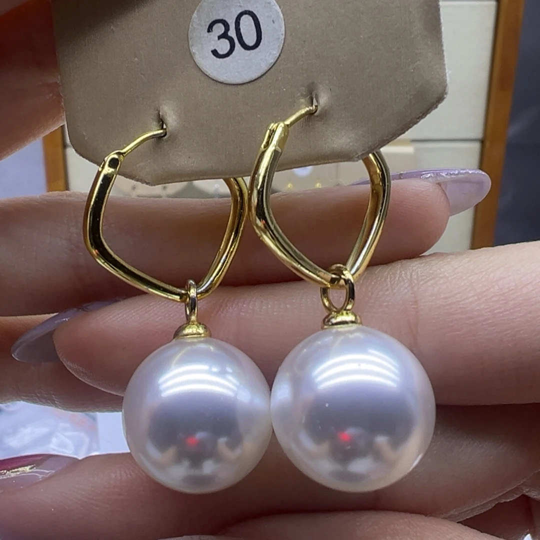 淡水珍珠耳饰未镶嵌