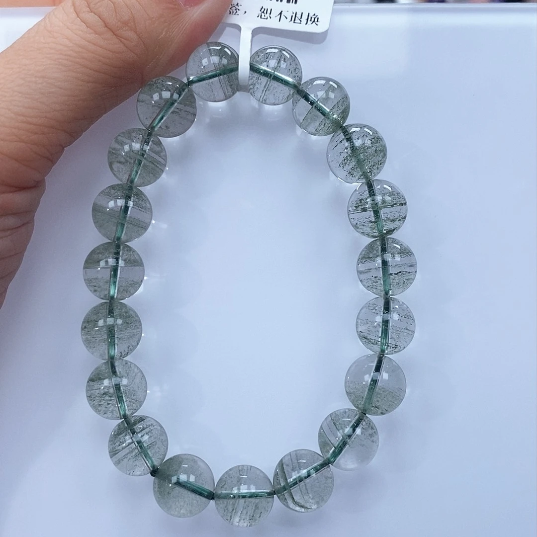 水晶手串未镶嵌睡***了绿