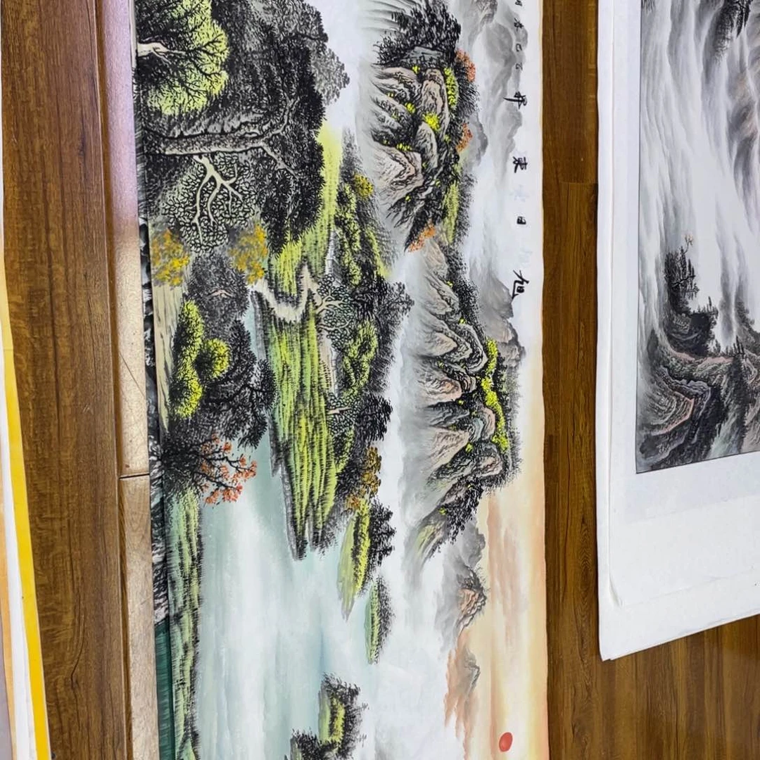 清***澈精品小六画心作品！