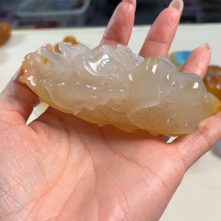 玛瑙/玉髓未镶嵌吊坠(不含链)